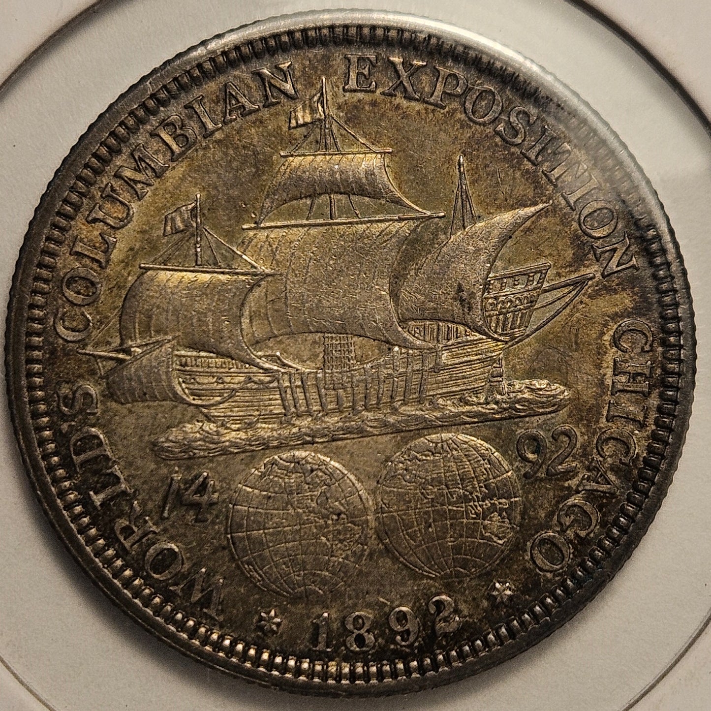 1892-P Columbian Exposition Commemorative Half Dollar Ungraded