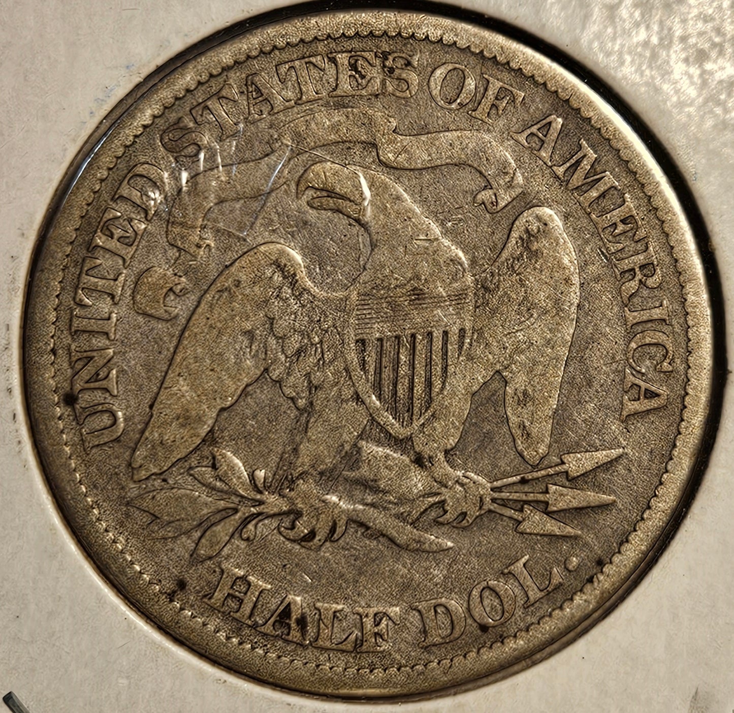 1876- Seated Liberty Half Dollar Ungraded Good