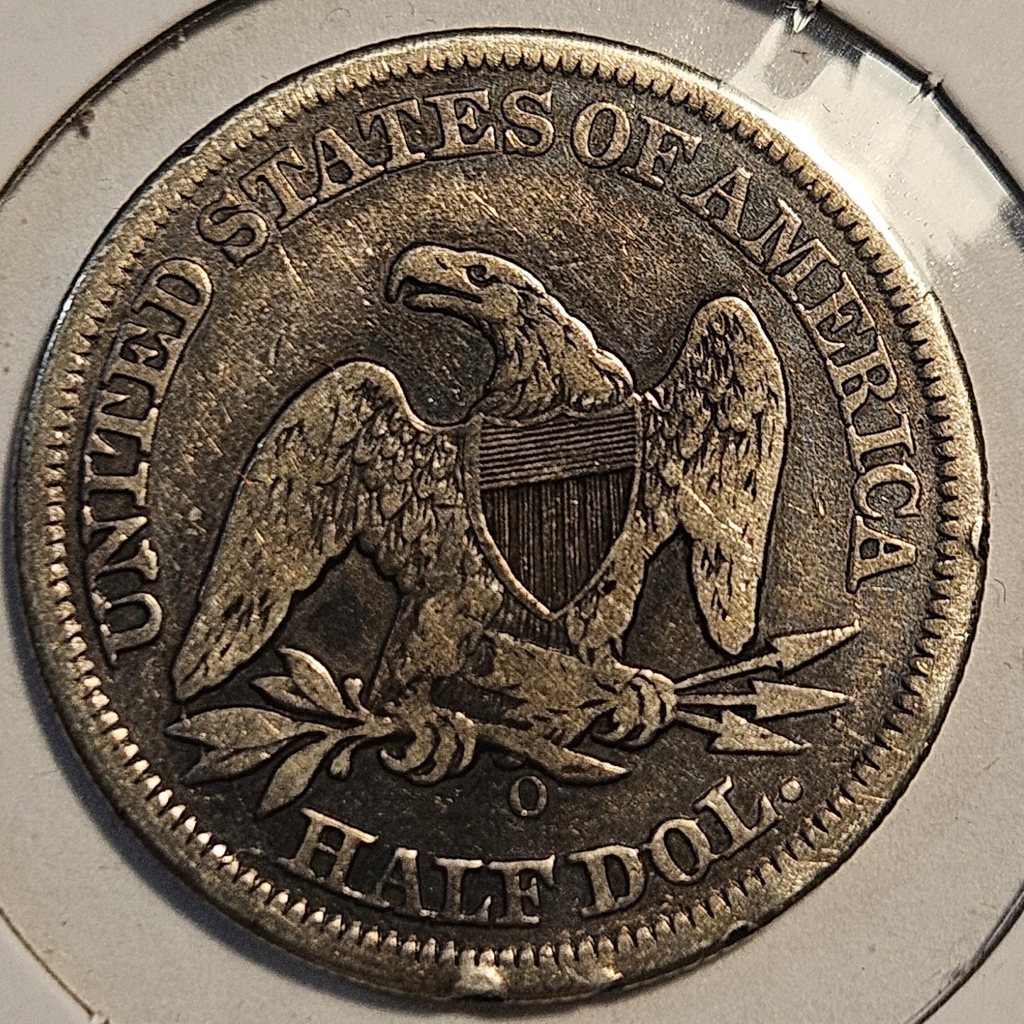 1854-O Seated Liberty Half Dollar Ungraded Fine  Arrows