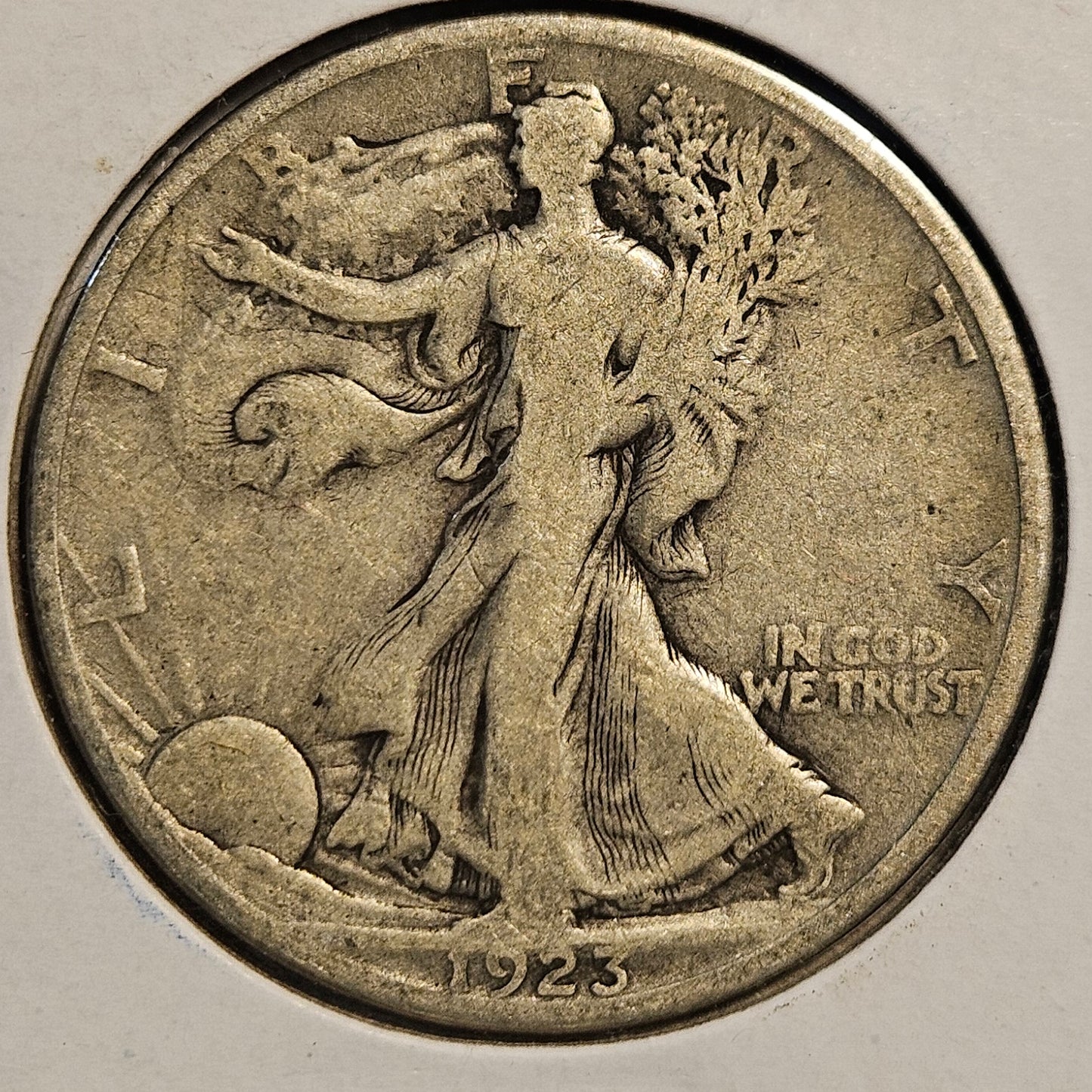 1923-S Walking Liberty Half Dollar Ungraded Good