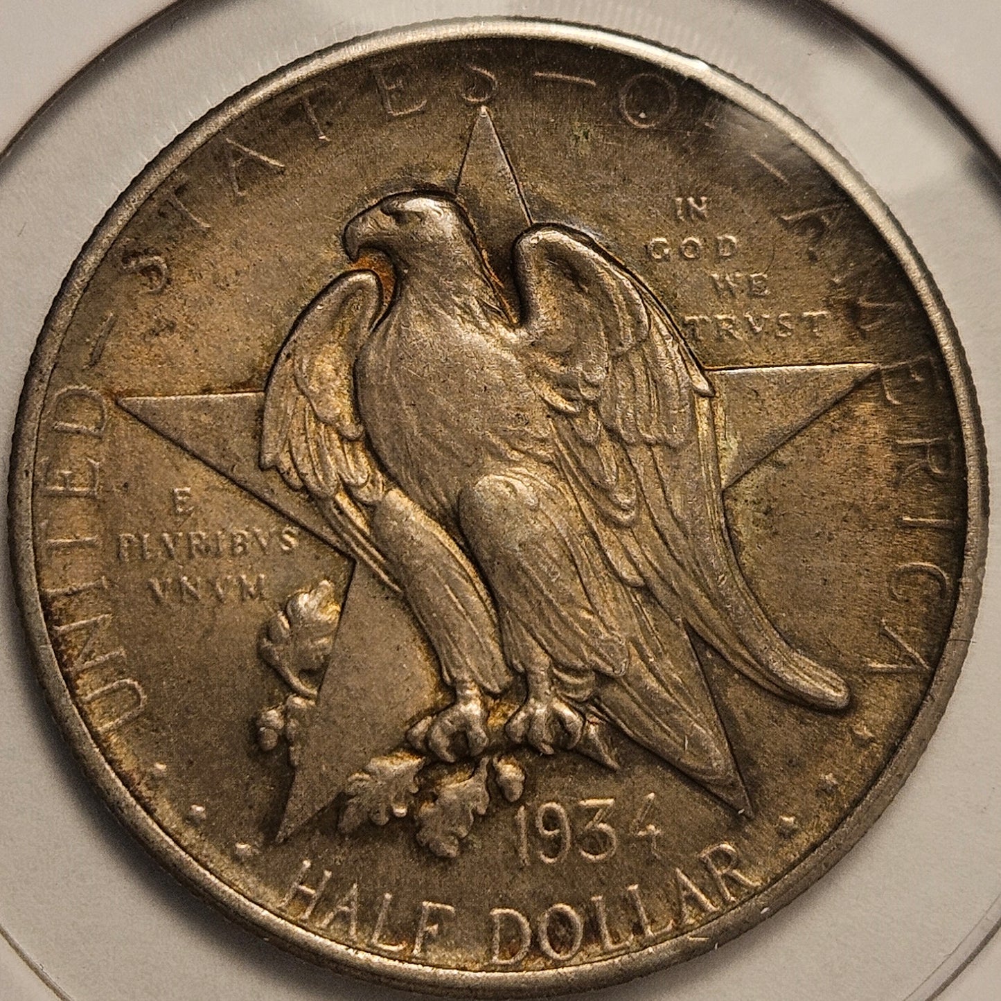 1934-P Texas Commemorative Half Dollar Ungraded