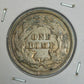 1862-P Seated Liberty Dime Ungraded Extra Fine