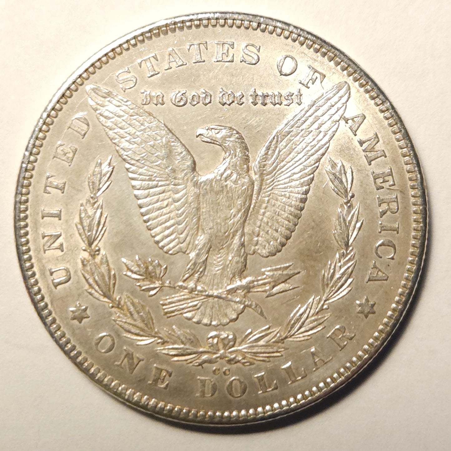 1878-CC Morgan Silver Dollar Ungraded Almost Uncirculated  Beautiful Carson City Mint!!