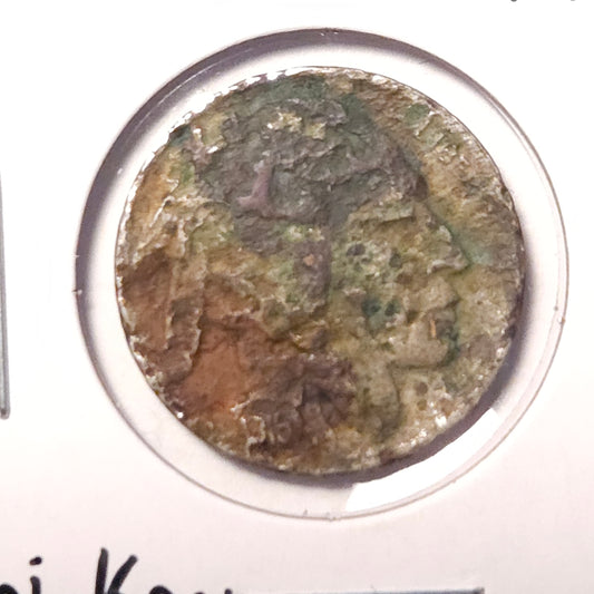 1916-D Buffalo Nickel Ungraded & Corroded - A cheap hole filler for this Semi-Key Date!!