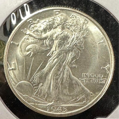 1945-S Walking Liberty Half Dollar Ungraded Mint State