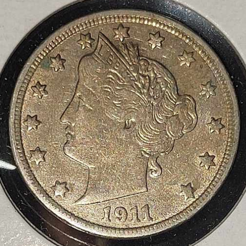 1911 V - Nickel Ungraded Very Fine