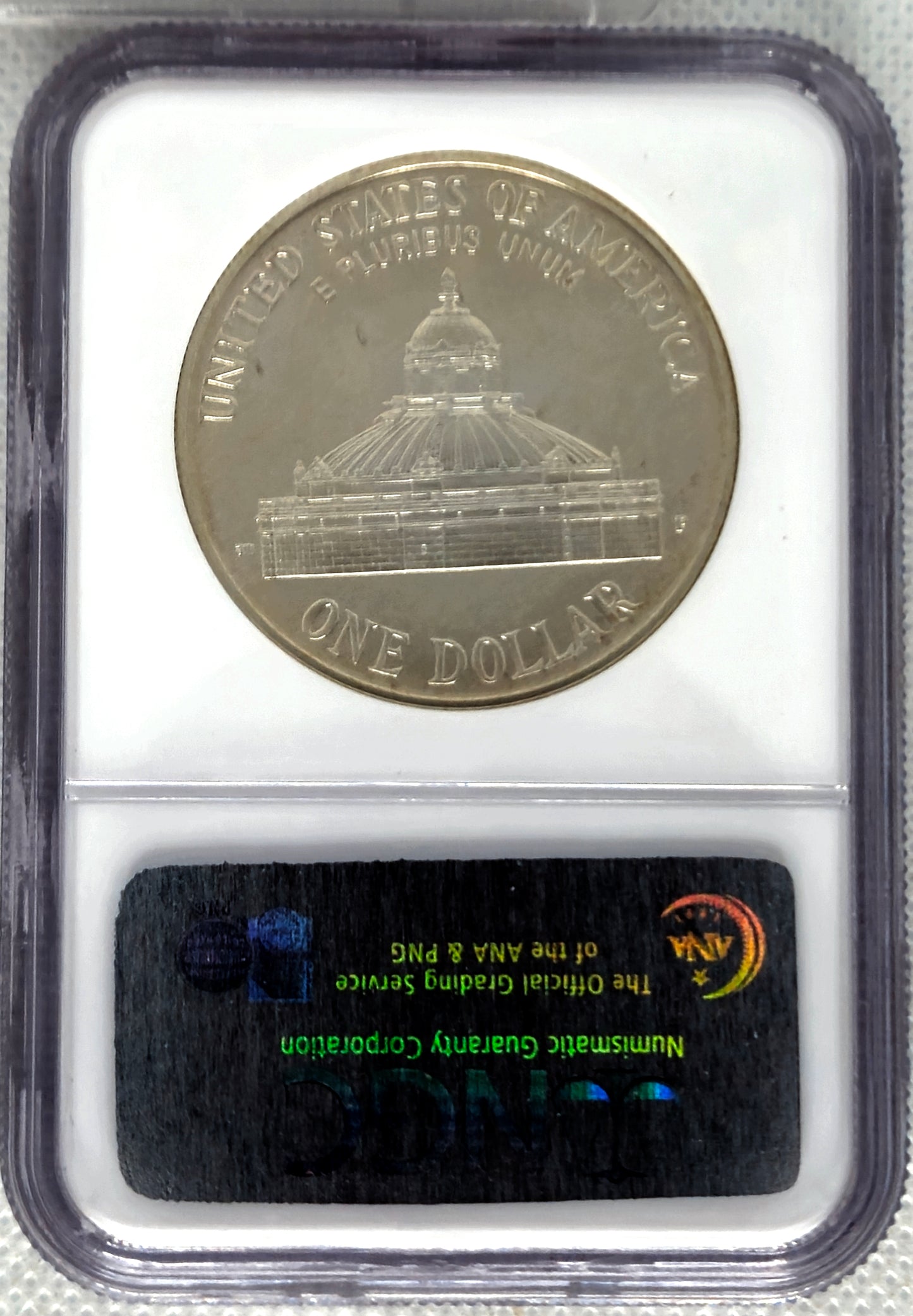 2000-P Library of Congress NGC MS 69 Commemorative SILVER DOLLAR