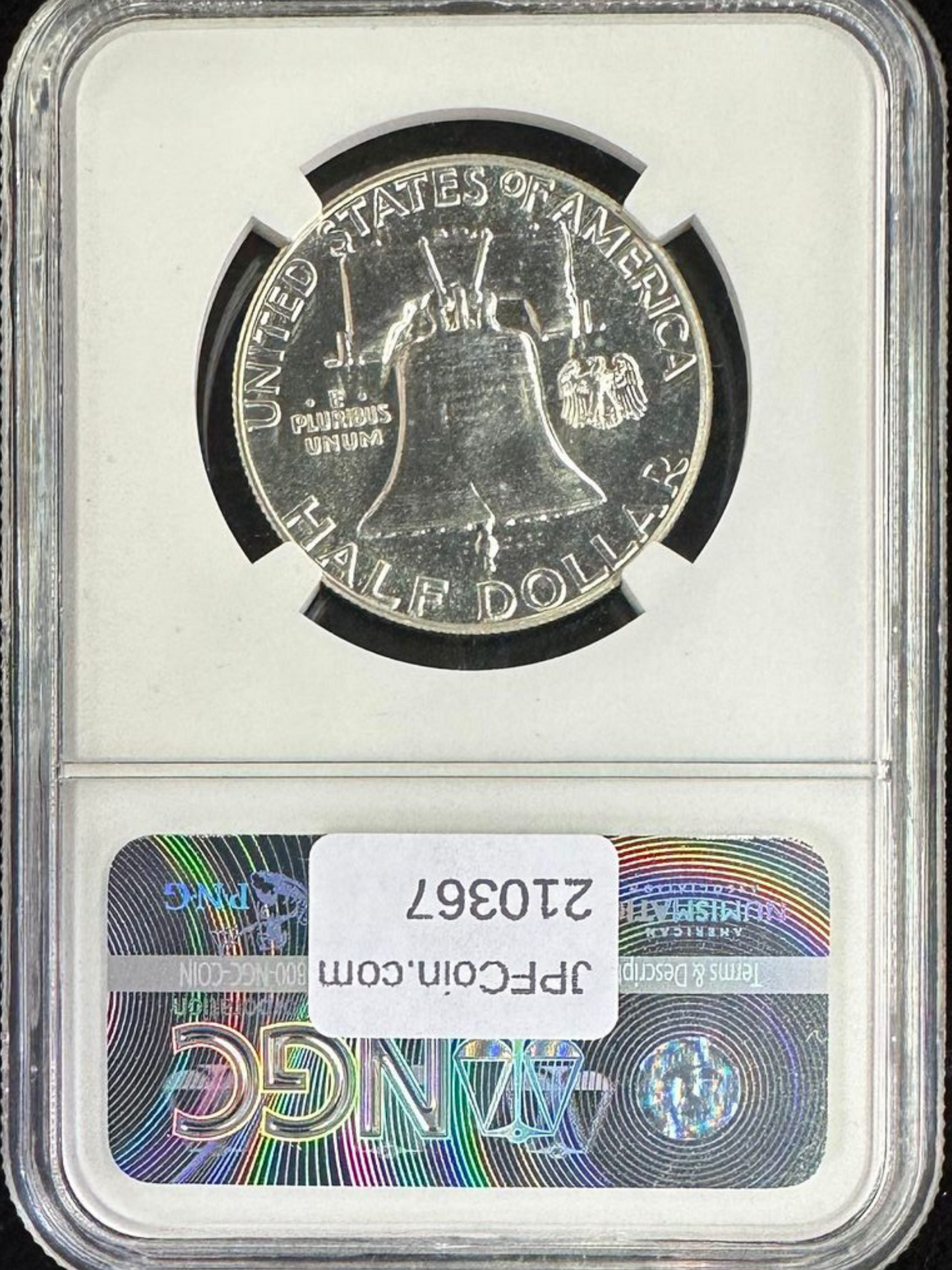 1960-P Franklin Half Dollar NGC PF66