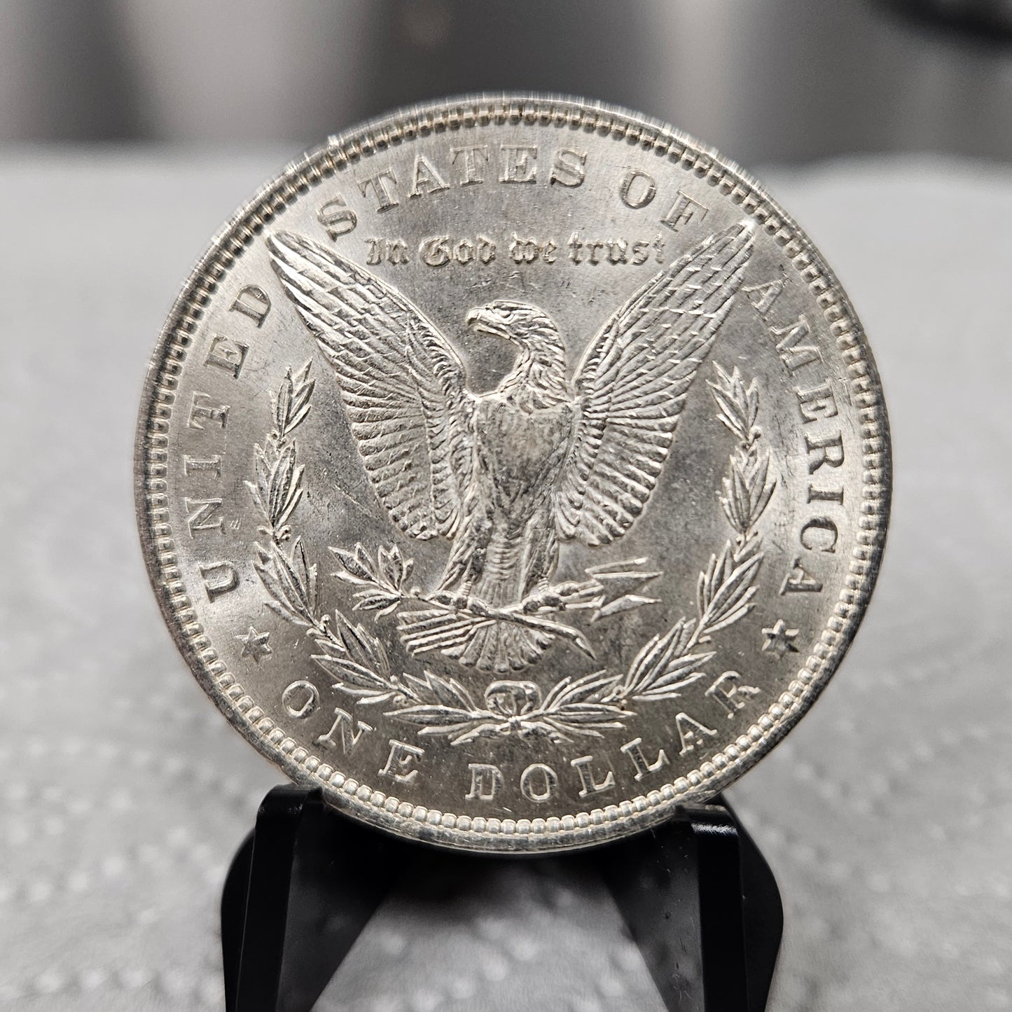 1896 Morgan Silver Dollar AU -117151-