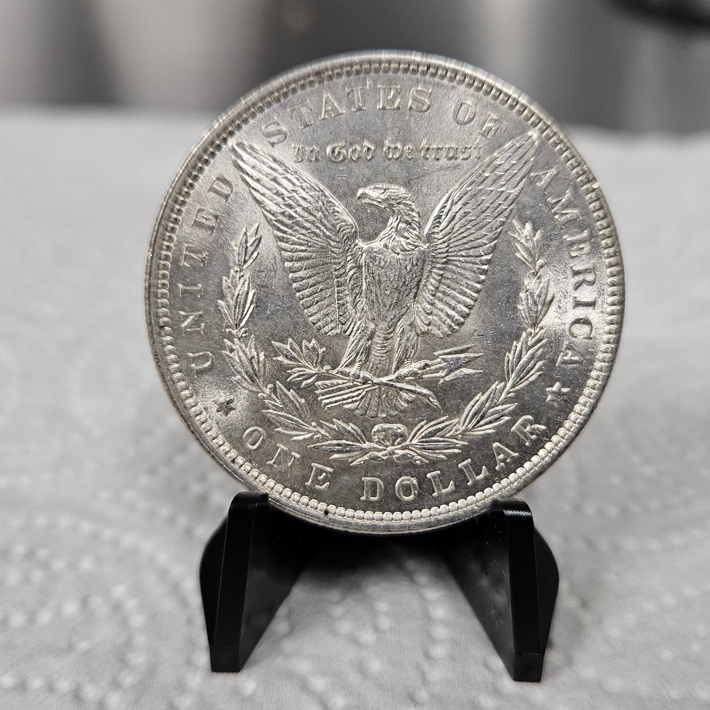 1896 Morgan Silver Dollar AU -117152-