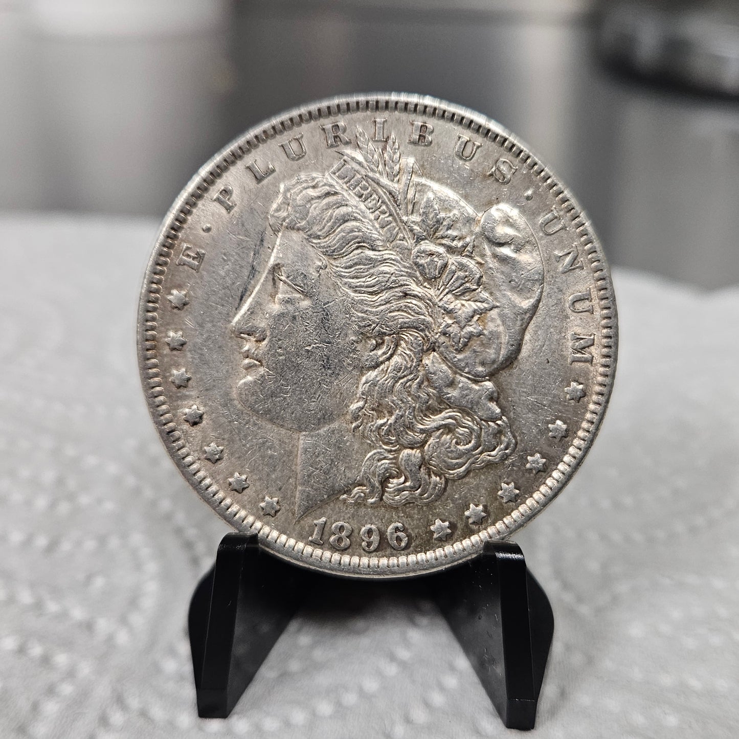 1896 Morgan Silver Dollar VF Details -117154-
