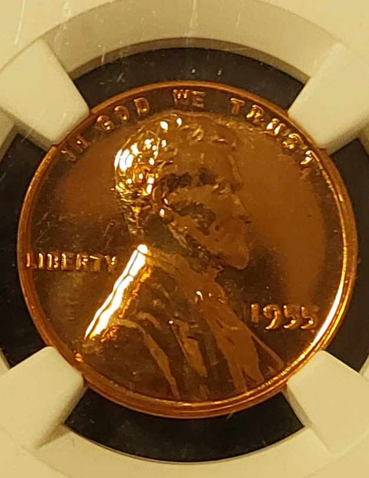 1955-P Lincoln Wheat Cent NGC PF68RD