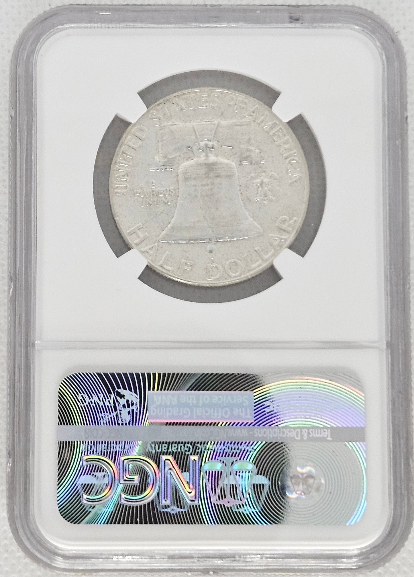 1949-P Franklin Half Dollar NGC AU50  Awesome Graded Coin!!