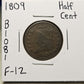 1809 Classic Head Half Cent Fine B1081