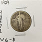 1929 Standing Liberty Quarter - About Good ( 40572 )