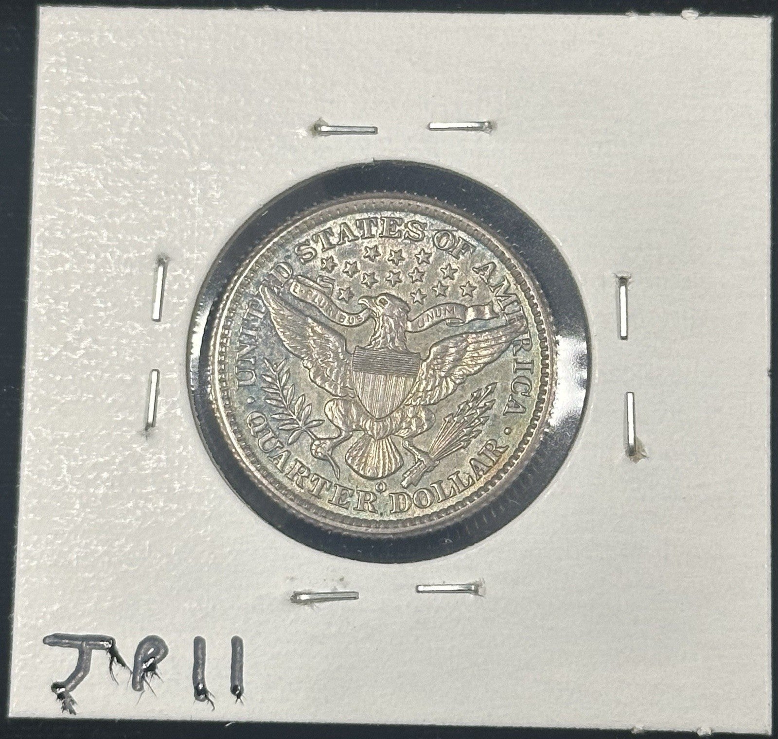 1898 O Barber Quarter Almost Uncirculated - JP11      Nice Color!