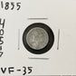 1855 3 Cent Silver - Very Fine ( 40517 )