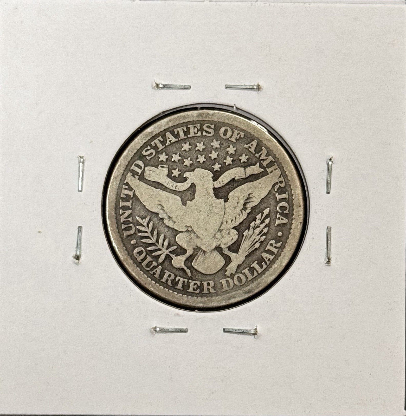 1898 Barber Quarter - Good ( 40844 )