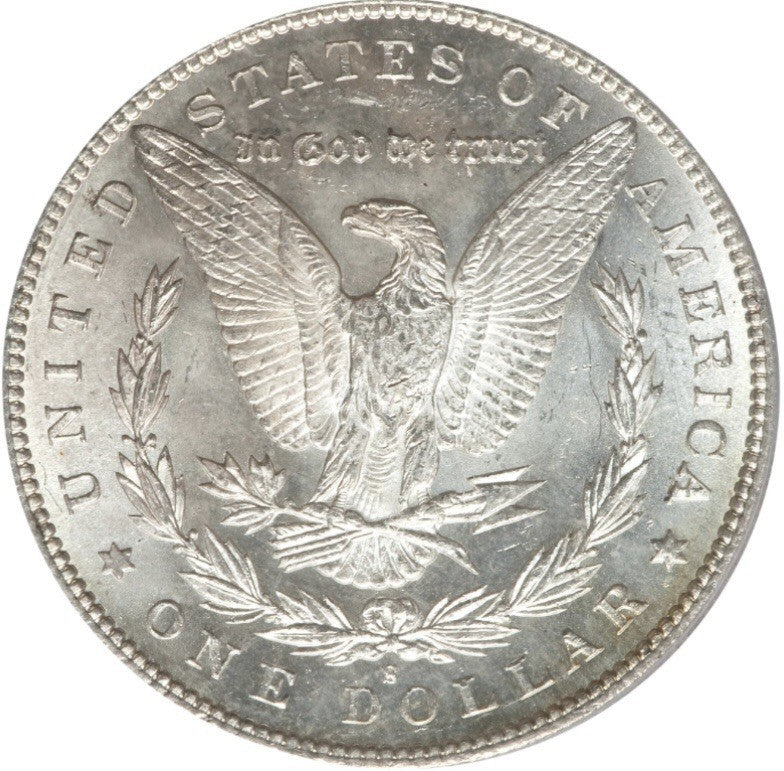 1895 S Morgan Silver Dollar PCGS MS63 CAC 