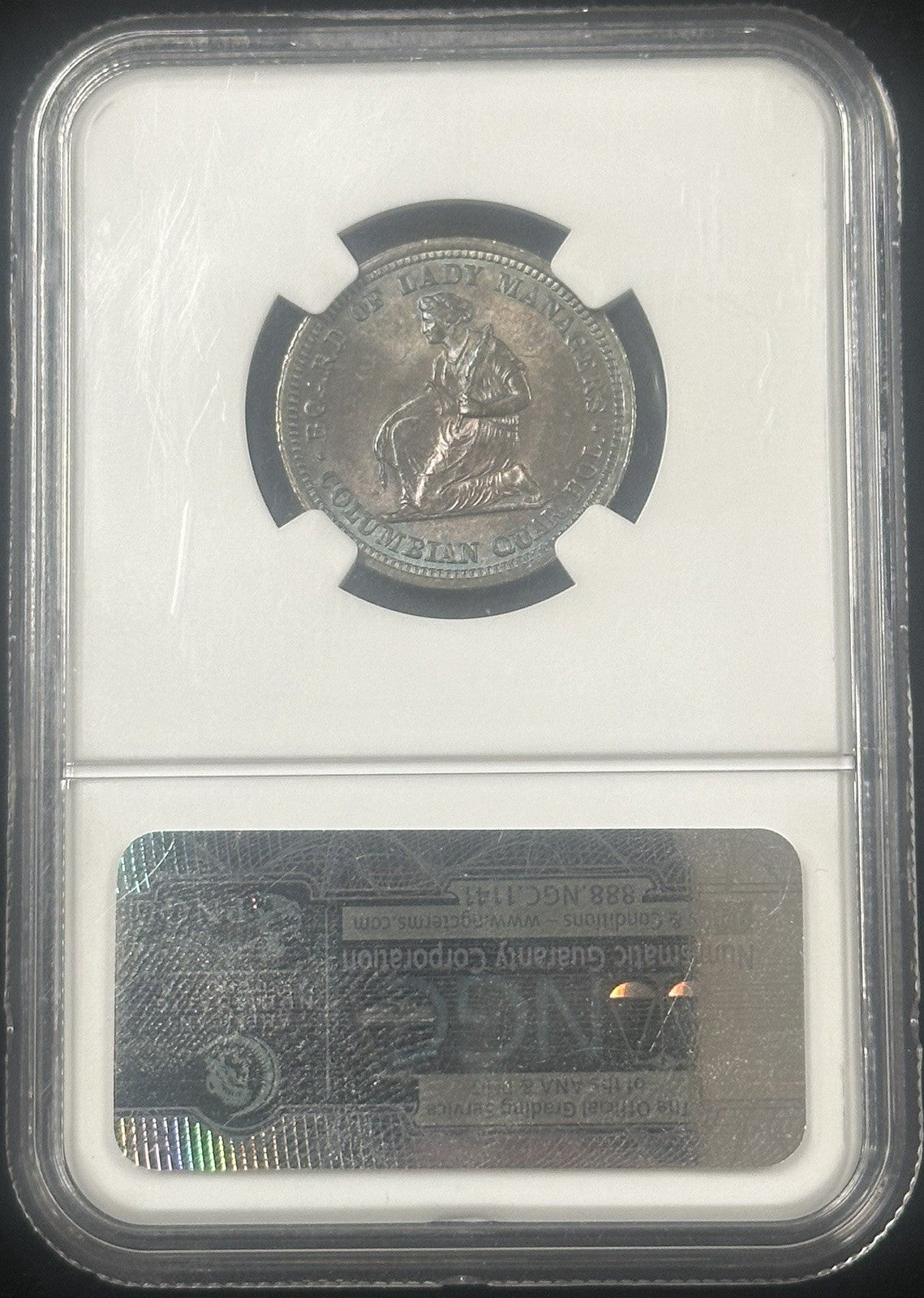 1893 Isabella Classic Commemorative Quarter Dollar NGC MS64 - A6UG TONER