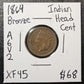 1864 Indian Head Cent Bronze Extra Fine (A6V2)