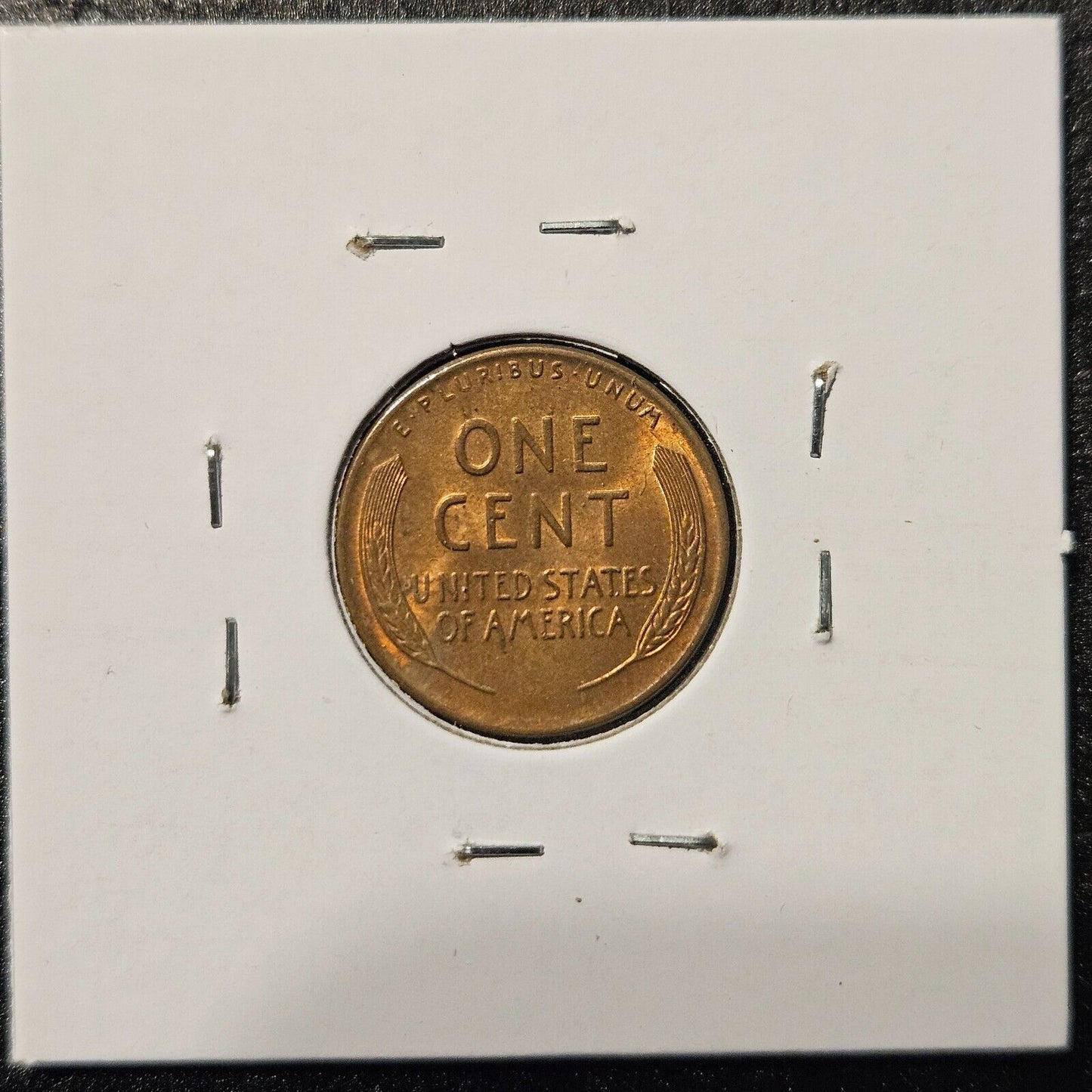 1958-P Lincoln Wheat Cent Ungraded Mint State B1113