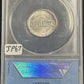 2001 D Jefferson Nickel ERROR Struck Through Late Cap Die ANACS AU58 - JP67