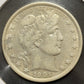 1901 Barber Half Dollar - Extra Fine *Crackout* ( 40501 )