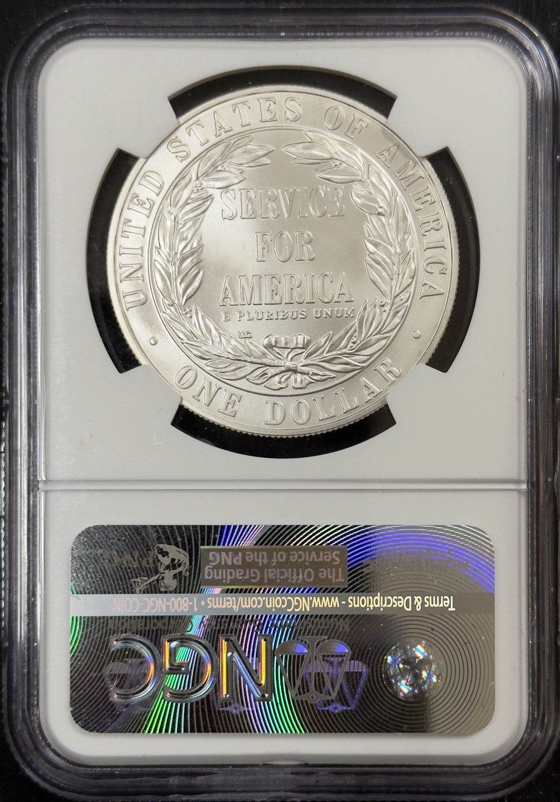 1996 S Community Service Silver Commemorative ( 40762 ) 