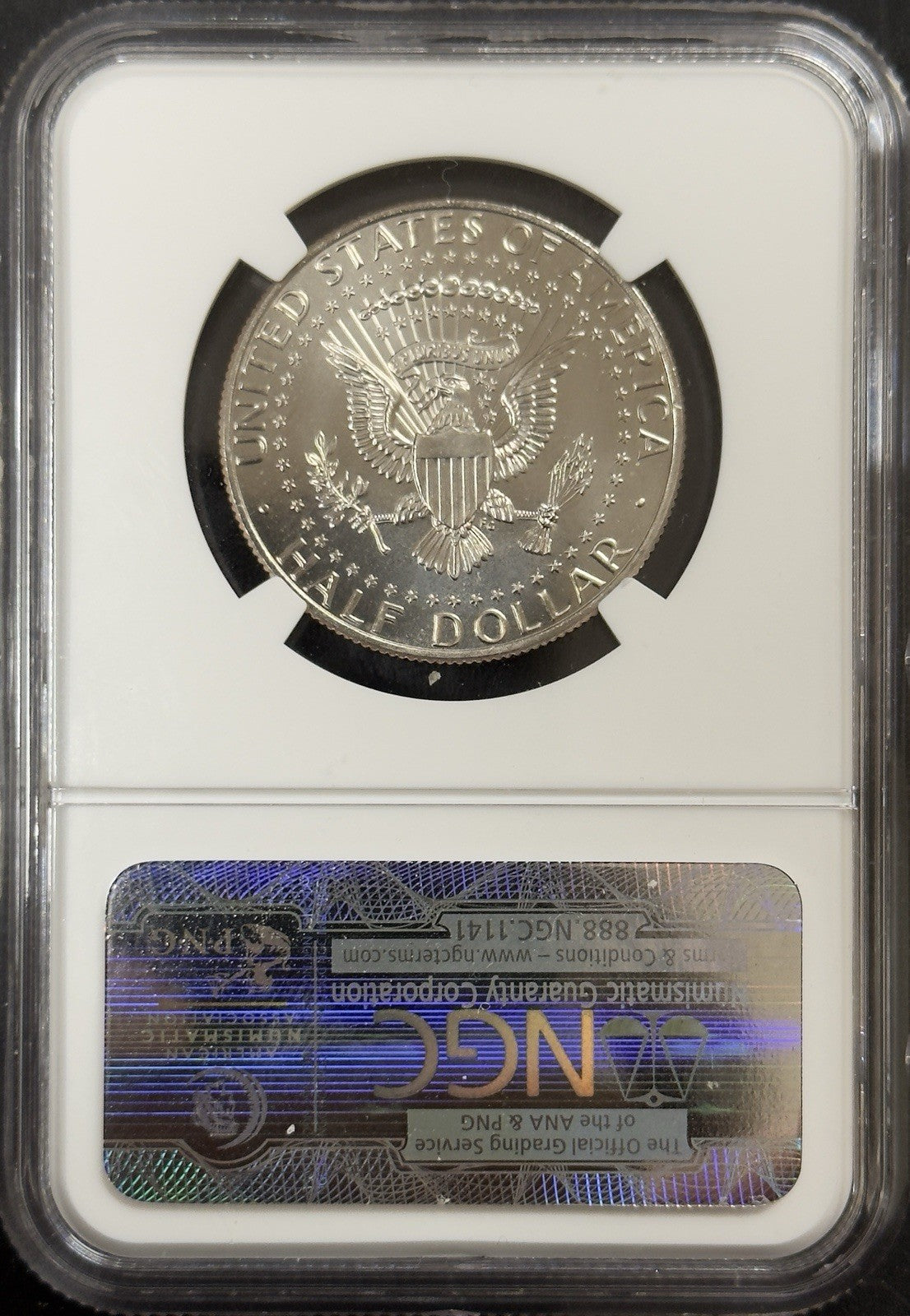 2014 P Clad Kennedy Half Dollar 50TH Anniversary - NGC SP67 ( 40666 )
