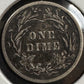 1911 Barber Dime - Extra Fine
