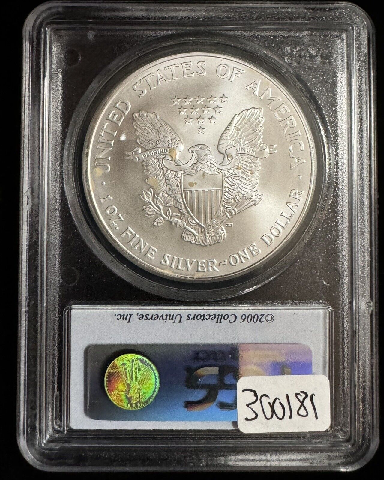 2006 Silver Eagle PCGS - MS69 ( 300181 )