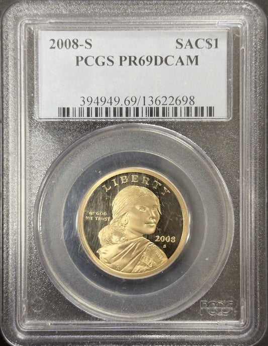 2008 S Sacagawea Dollar - PCGS PF69 DCAM ( 40691 )