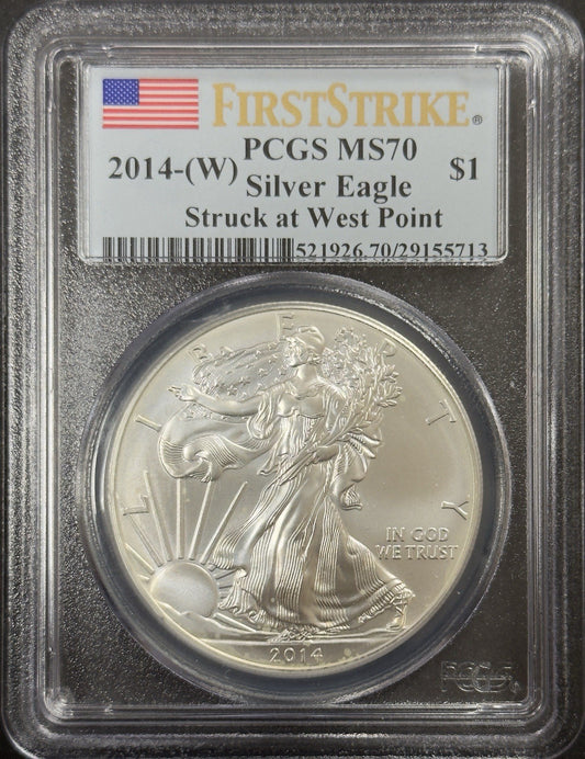 2014 (W) Silver Eagle - PCGS MS70 ( 40746 )
