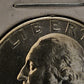 1960-P Washington Quarter Ungraded Mint State Error Die Crack Forehead Thru Hair