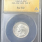 1945 S Washington Quarter Error DBL DIE OBV DIE 2 FS102 ANACS AU50 - JP62
