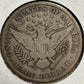 1907 D Barber Half Dollar - Very Good