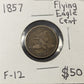 1857 Flying Eagle Cent - Fine ( 40593 )