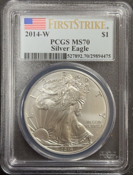 2014 W Silver Eagle - PCGS MS70 ( 40744 )