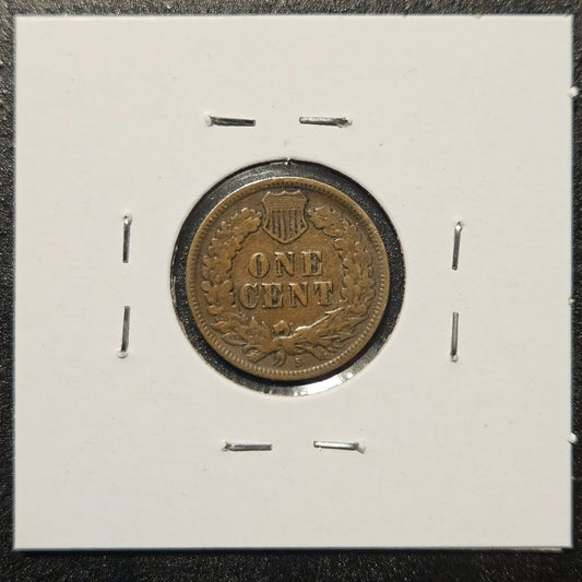 1908-S Indian Head Cent Key Date Very Good (A6U3)