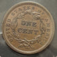 1840 Braided Hair Large Cent Small Date - Almost Uncirculated *Crackout* (40481)