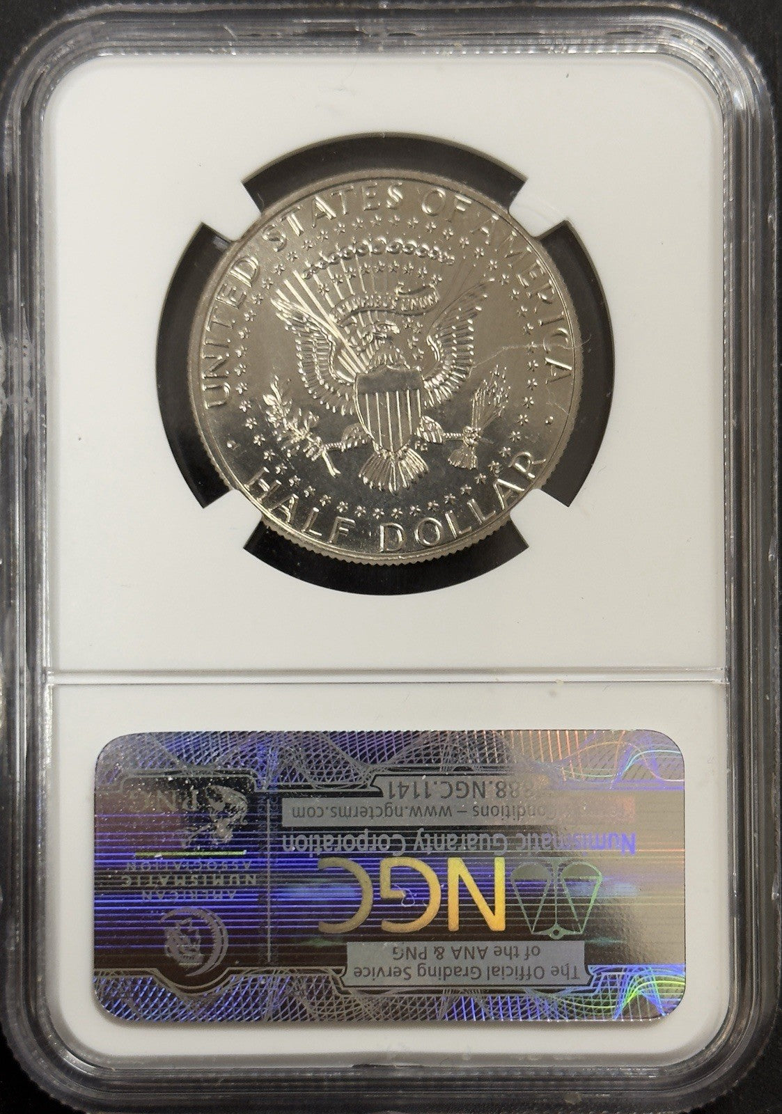 2014 D Kennedy Half Dollar 50TH Anniversary - NGC SP67 ( 40667 )