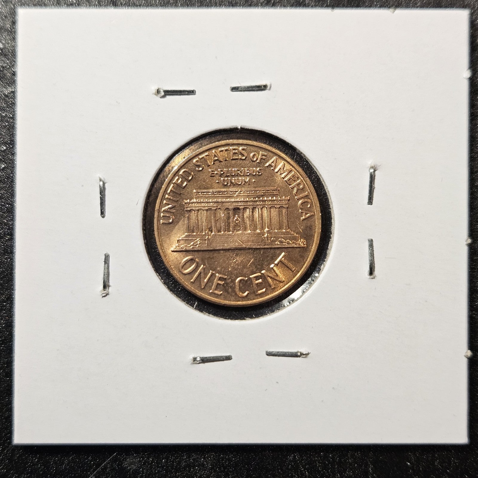 1968-D Small Date Lincoln Cent Filled-6 Error Mint State (A6UR)