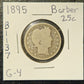 1895-P Barber Quarter Ungraded Good B1137