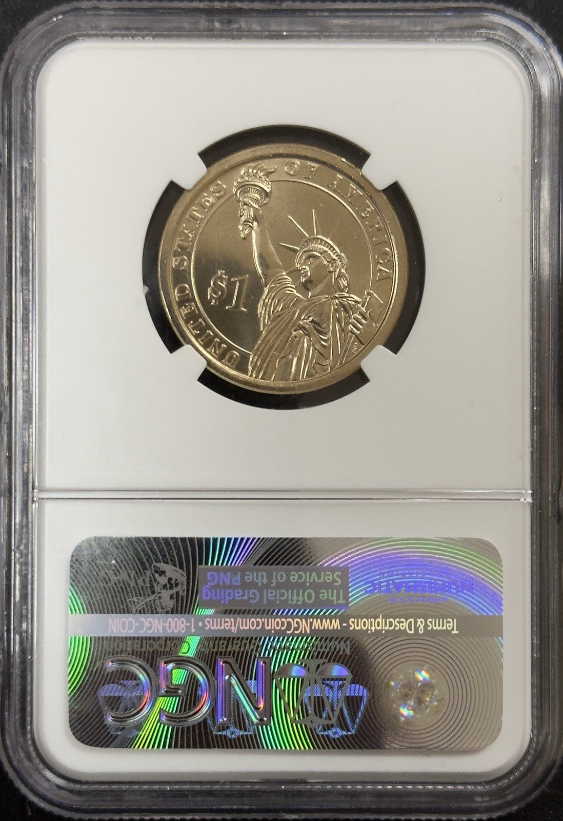 2015 P John F. Kennedy Presidential Dollar - NGC  MS67 ( 40706 )