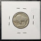 1918 Buffalo Nickel 2 Feather FS-401 Variety Almost Good (A6VB)