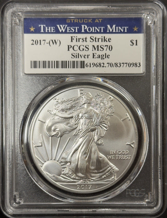 2017 W American Eagle - PCGS MS70 ( 40584 )