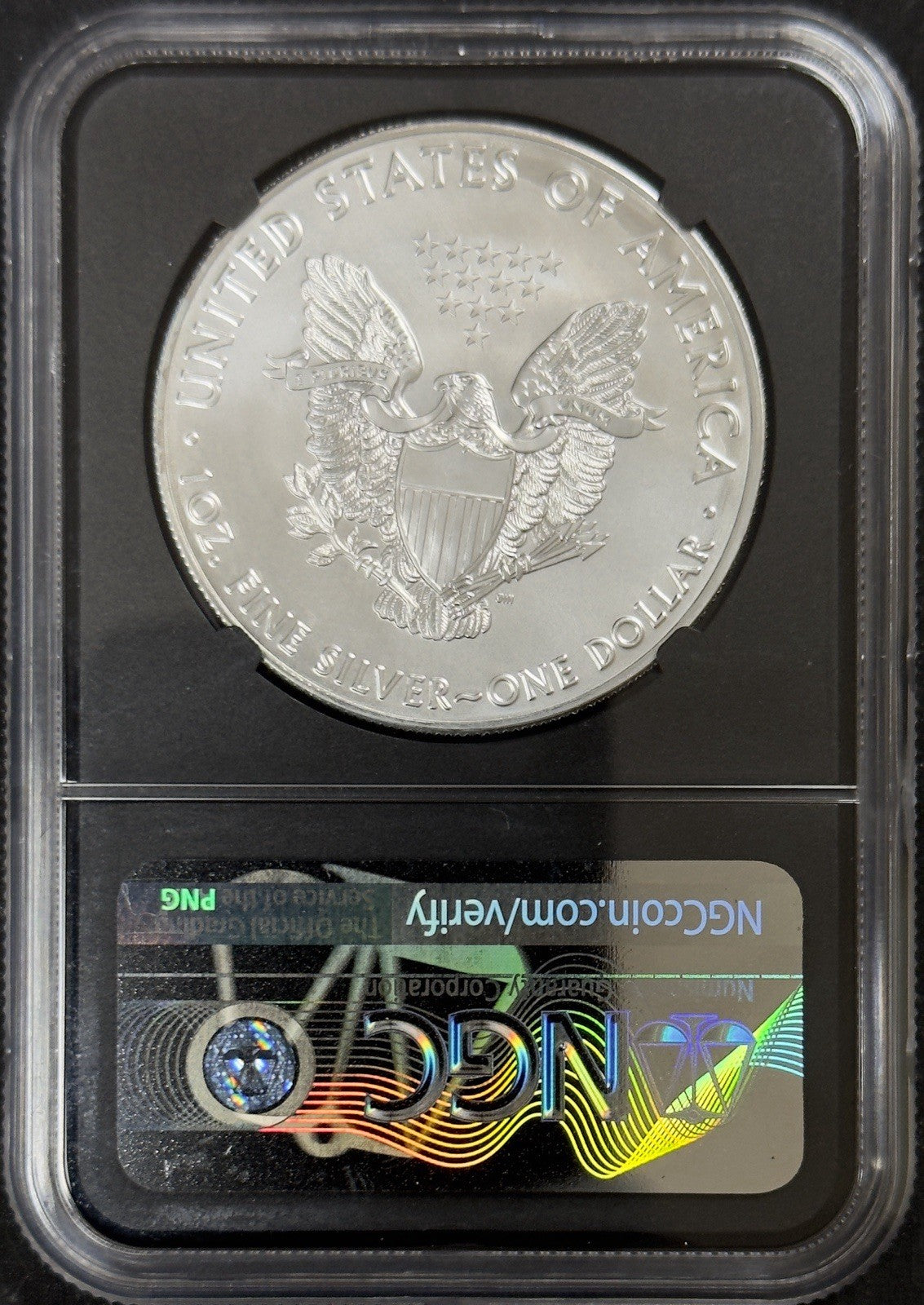 2020 (P) Silver Eagle - NGC MS69 ( 40757 )