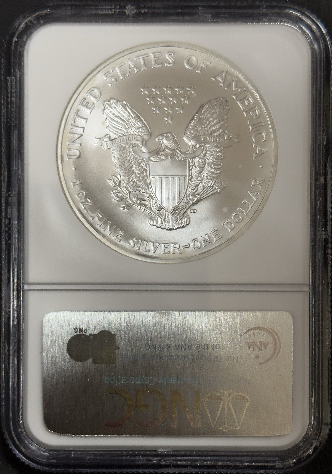 2004 Silver Eagle - NGC MS69 ( 40828 )