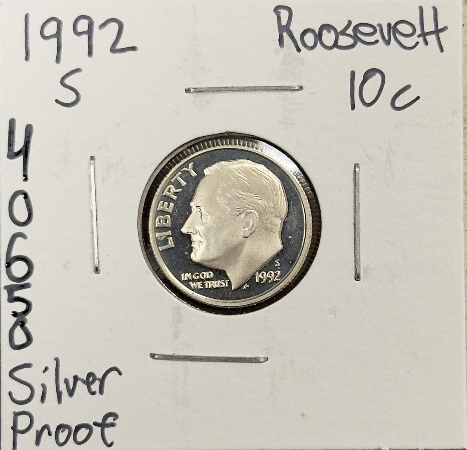 1992 S Silver Roosevelt Dime - Proof ( 40650 )
